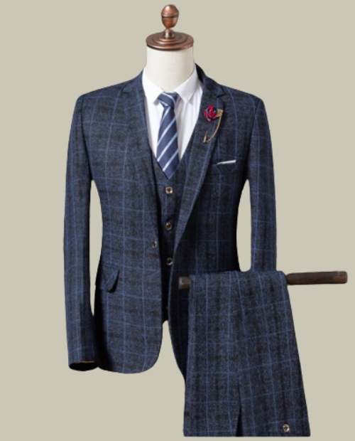 2 Piece - Embroidered Khaddar Suit